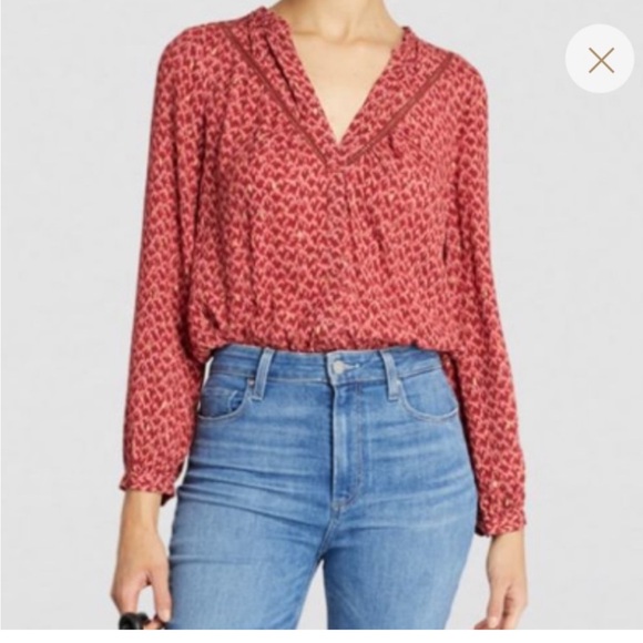 Paige Doris V-neck Blouse - Picture 12 of 13